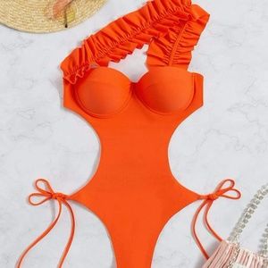 push up one piece swimsuit